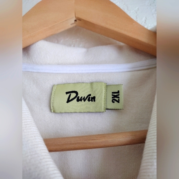 Duvin Design Members Rugby Polo in beige - Picture 5 of 6